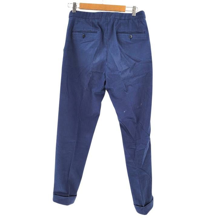 Brioni ネイビー パンツ 新品タグ付き 訳あり】Brioni ブリオーニ シーアイランドコットン ネイビー