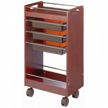 ワームス セットワゴン C-341 ローズウッド 13412