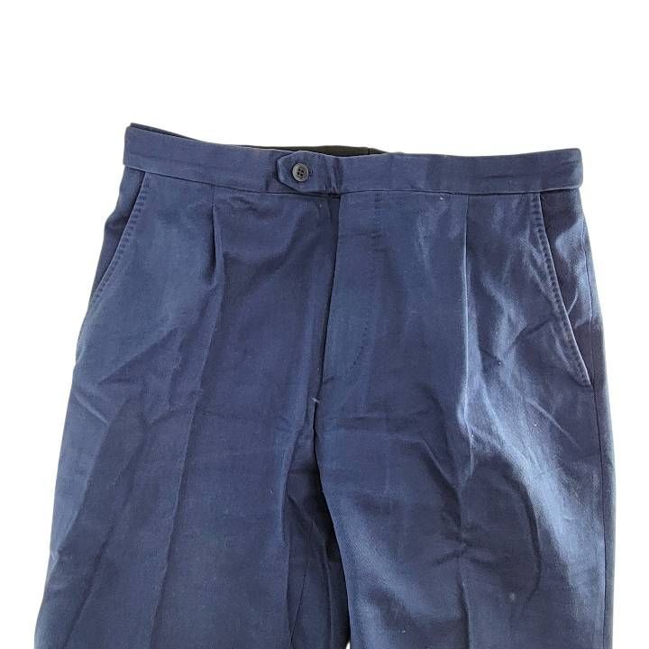 Brioni ネイビー パンツ 新品タグ付き 訳あり】Brioni ブリオーニ シーアイランドコットン ネイビー