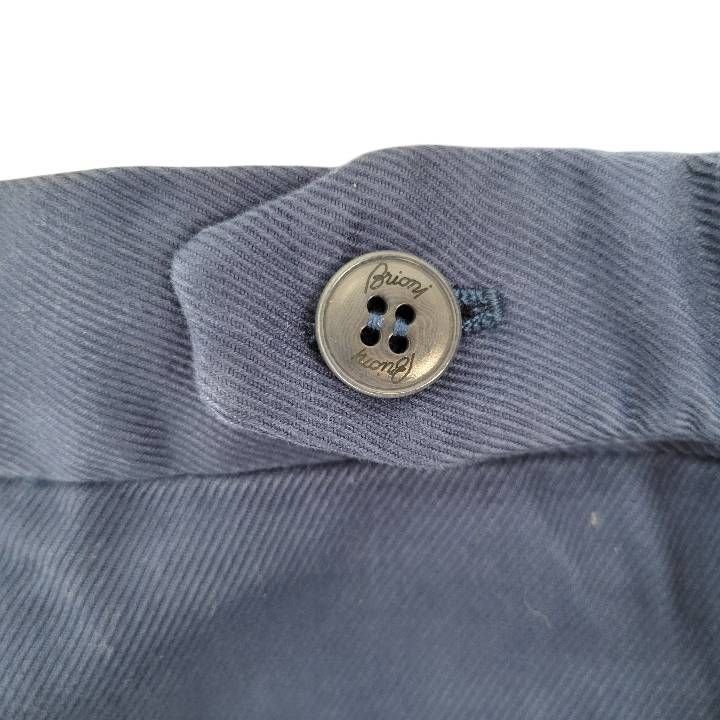 訳あり】Brioni ブリオーニ シーアイランドコットン ネイビー