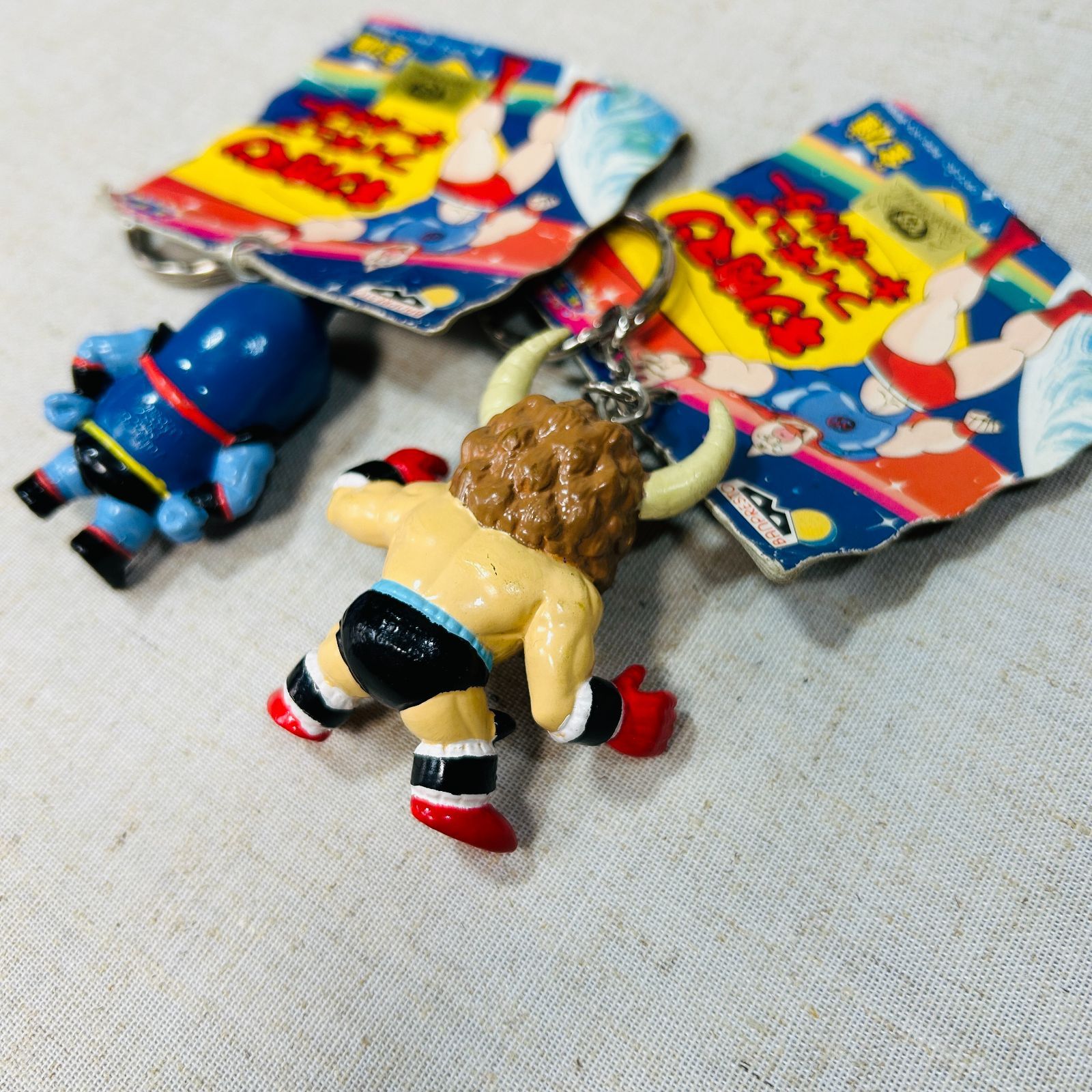 当時物】キン肉マン フィギュアキーホルダー ロビンマスク