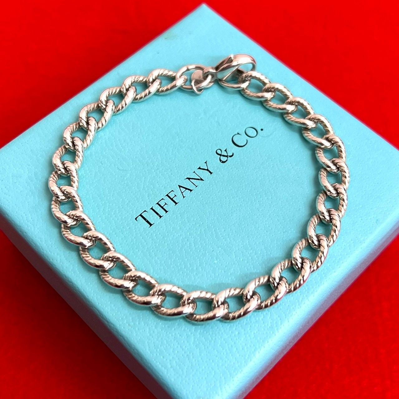 極 美品 TIFFANY&Co. ティファニー ツイスト ロープ ブレスレット