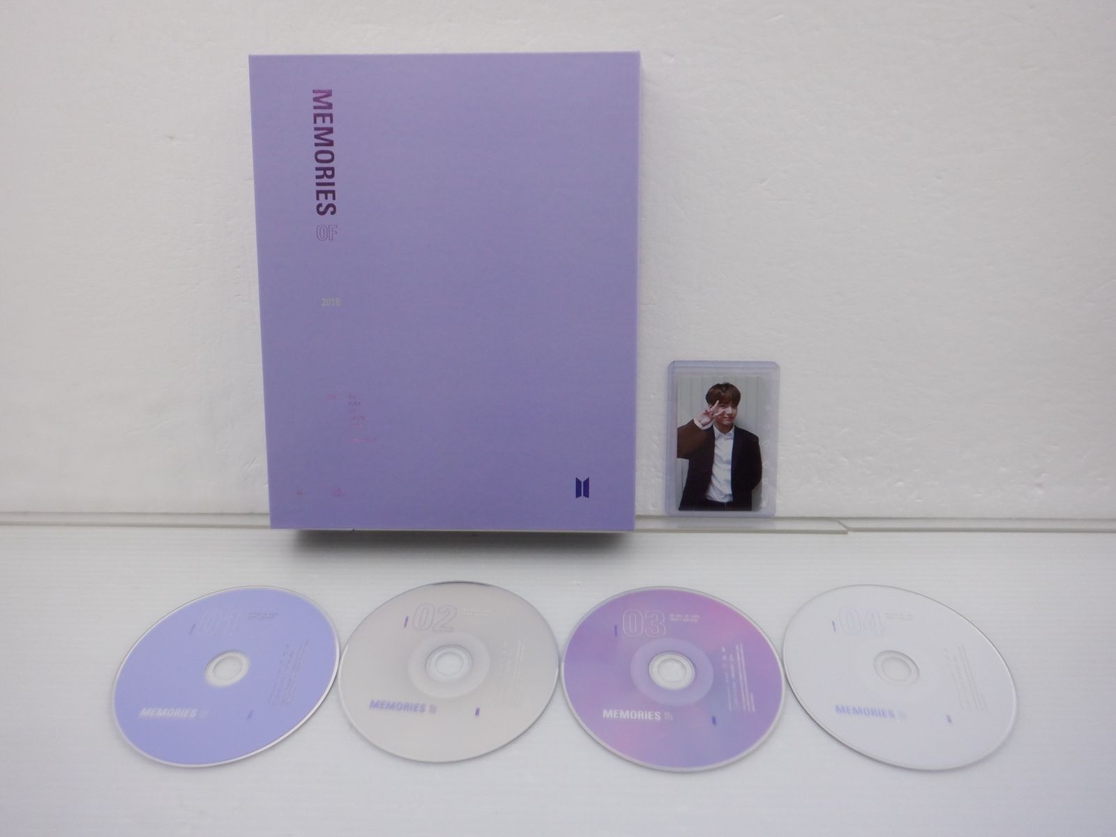 BTS DVD MEMORIES OF 2018 日本語字幕あり 4DVD トレカ入り JUNGKOOK