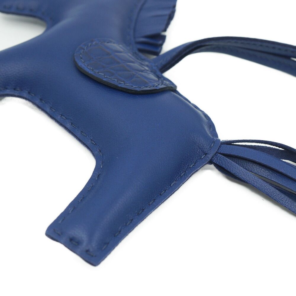 栄】【HERMES】エルメス ロデオPM チャーム レザー キーホルダー