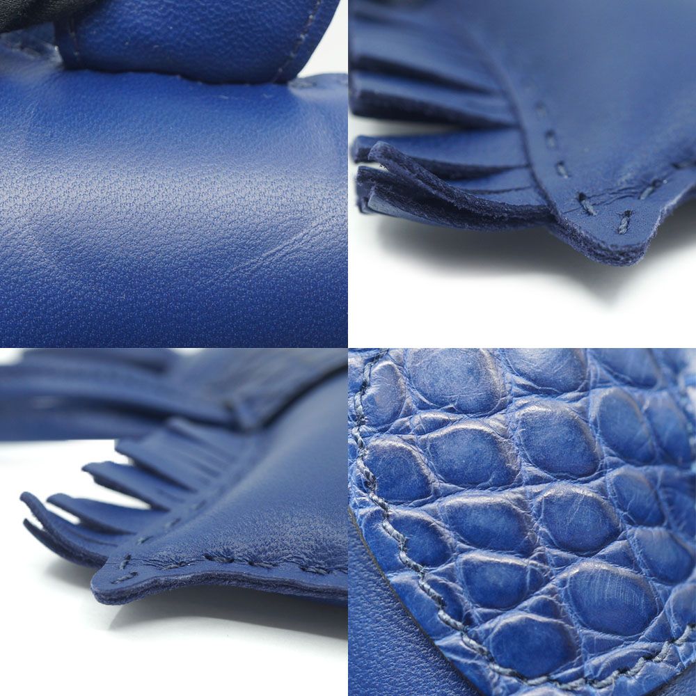 栄】【HERMES】エルメス ロデオPM チャーム レザー キーホルダー