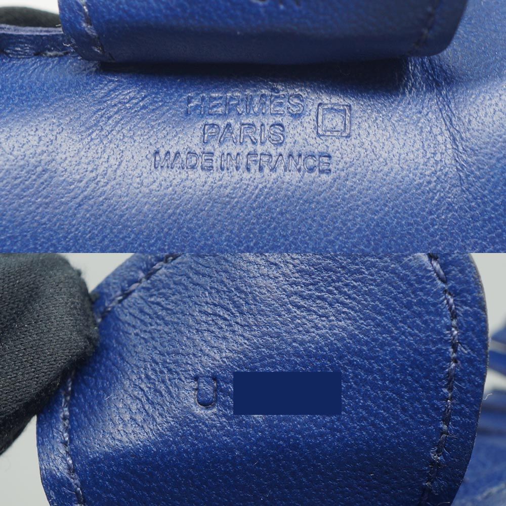 栄】【HERMES】エルメス ロデオPM チャーム レザー キーホルダー