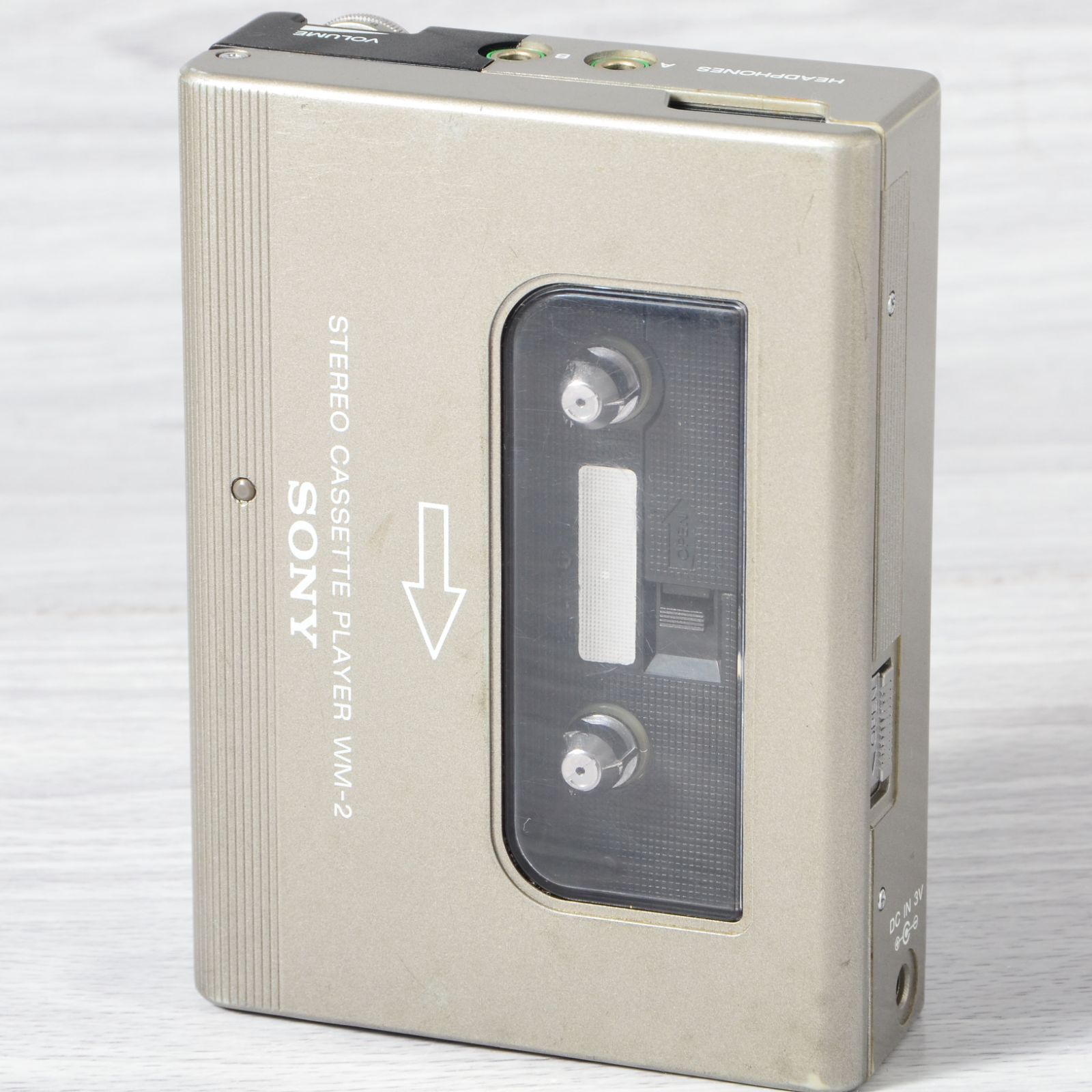 SONY WALKMAN WM-2 カセットウォークマン シルバー 整備済 TY412