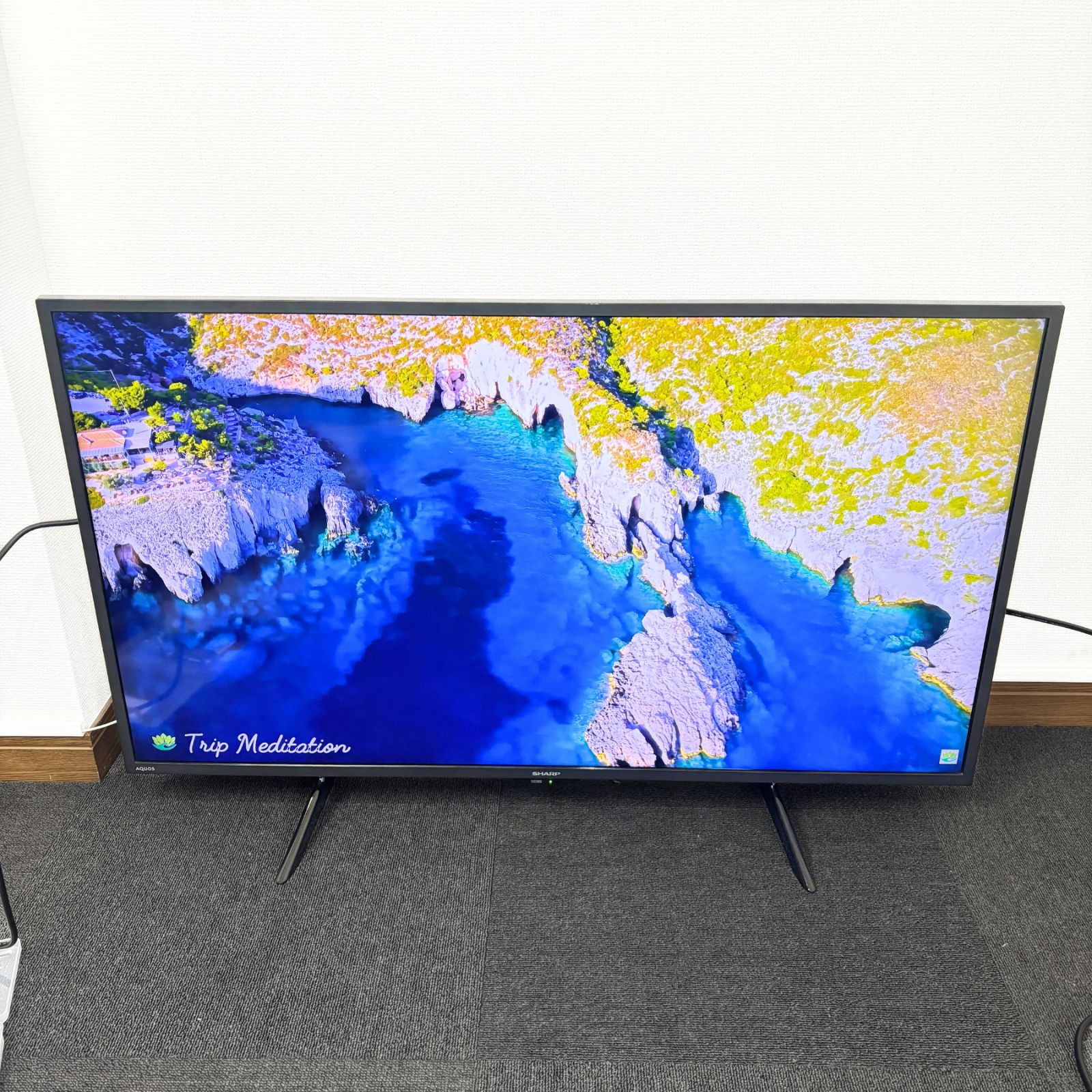 美品】SHARP 42型4K液晶テレビ 4T-C42DJ1 2022年製 動作確認済み