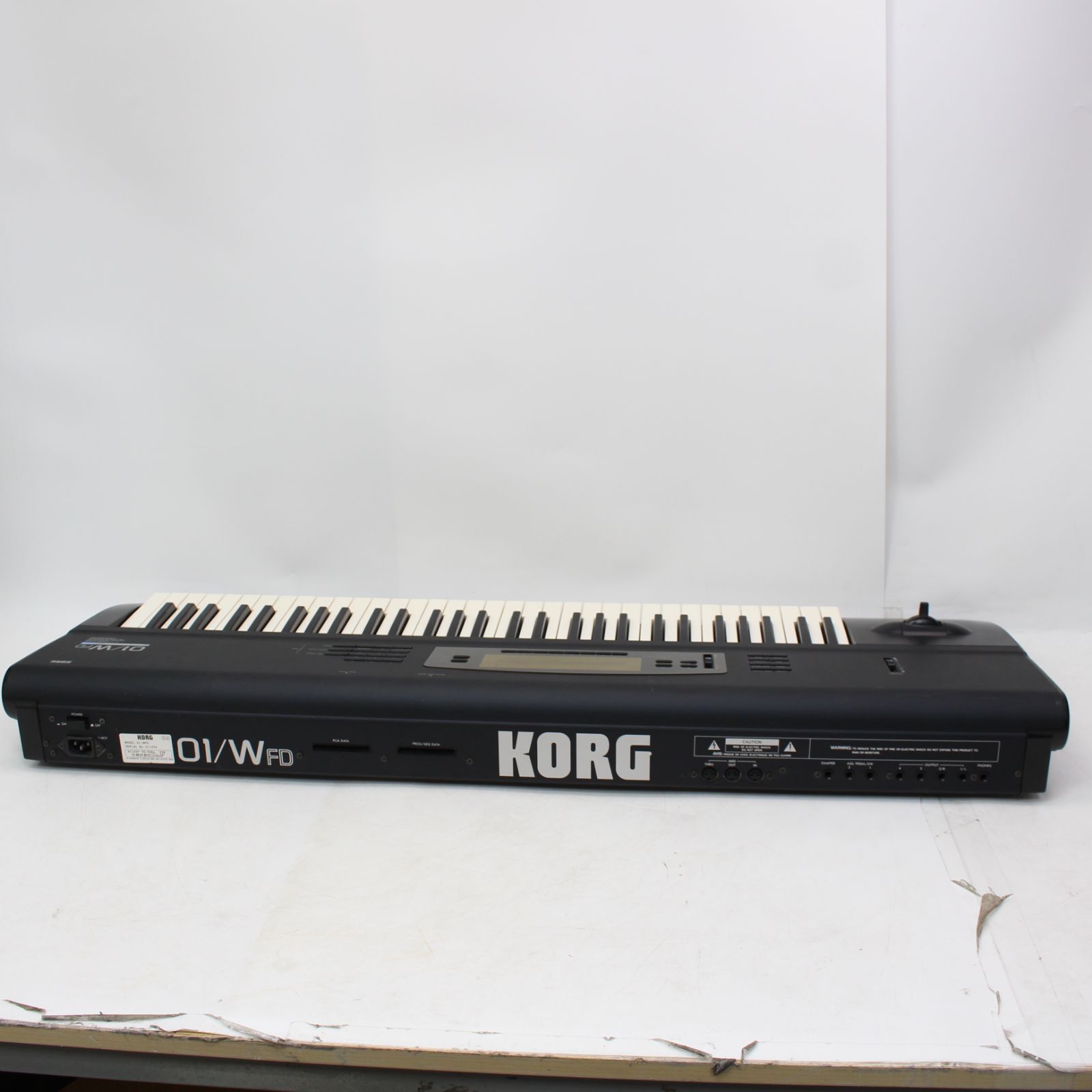【動作良品】KORG 01/W FD シンセサイザー 61鍵盤 820)KORG コルグ 01/ WFD シンセサイザー キーボード 61鍵盤 ソフト