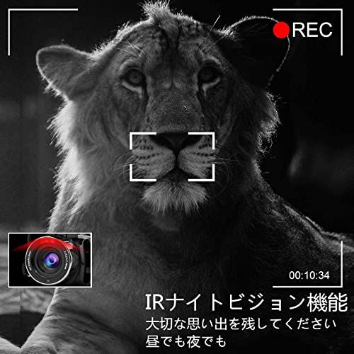 新品】ビデオカメラ 4K 5600万画素WIFI機能 YouTubeカメラ外付けマイク