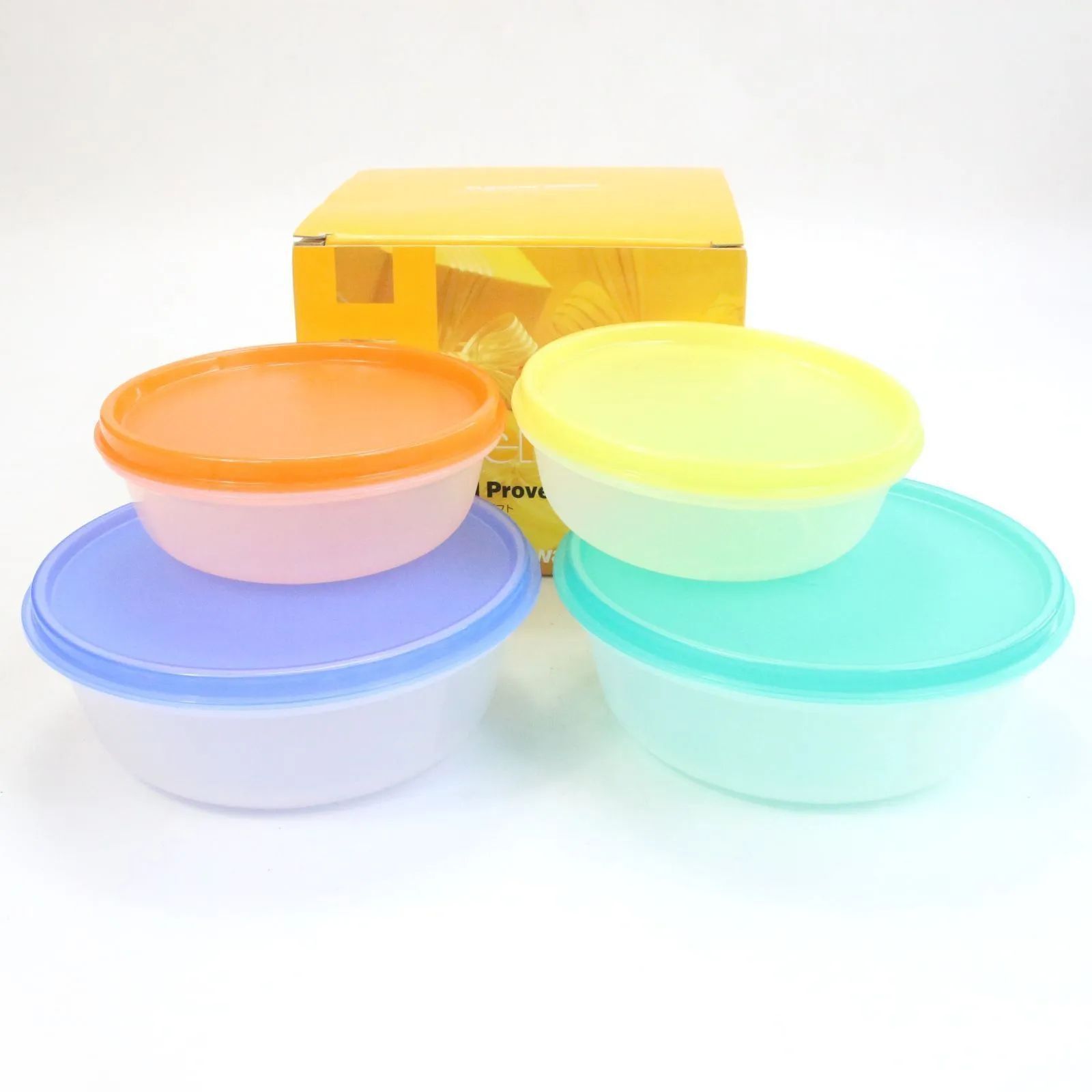 TM_038】Tupperware タッパーウェア Handy Bowl Provence Pair Gift