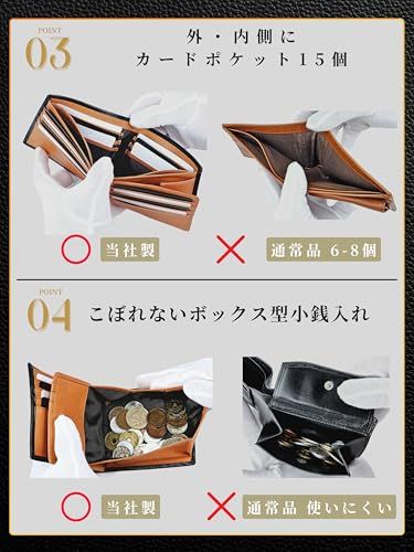  ファブリツィオ 財布 メンズ 二つ折り ボックス型 小銭入れ メンズ財布 薄い 柔らかい 使いやすい イタリアン レザー 一流の革職人が作る 大容量 本革 シャインダークブラウン d 7911684 その他 キッチン 食器