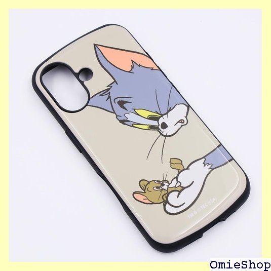 イングレム iPhone 16 ケース 耐衝撃 トムとジェリー iPhone16 アイフォン16 トム ジェリー キャラクター 耐衝撃ケース カバー ソフト ハード スマホカバー スマホケース トムとジェリー_キャッチ 