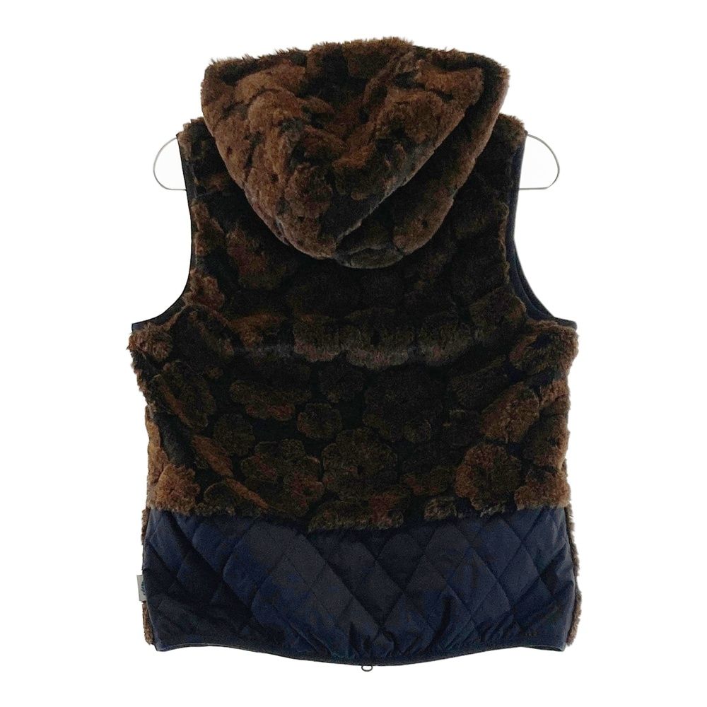 サイズ：L CALLAWAY キャロウェイ フード付 中綿切替 ファーベスト 花