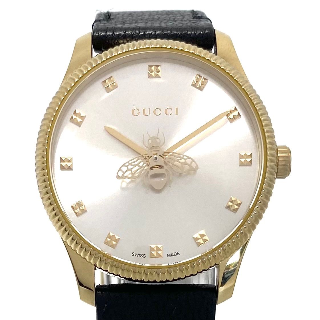 GUCCI Gタイムレス Bee 蜂 ゴールド 29mm レディース腕時計 GUCCI グッチ Gタイムレス bee ビー 蜂