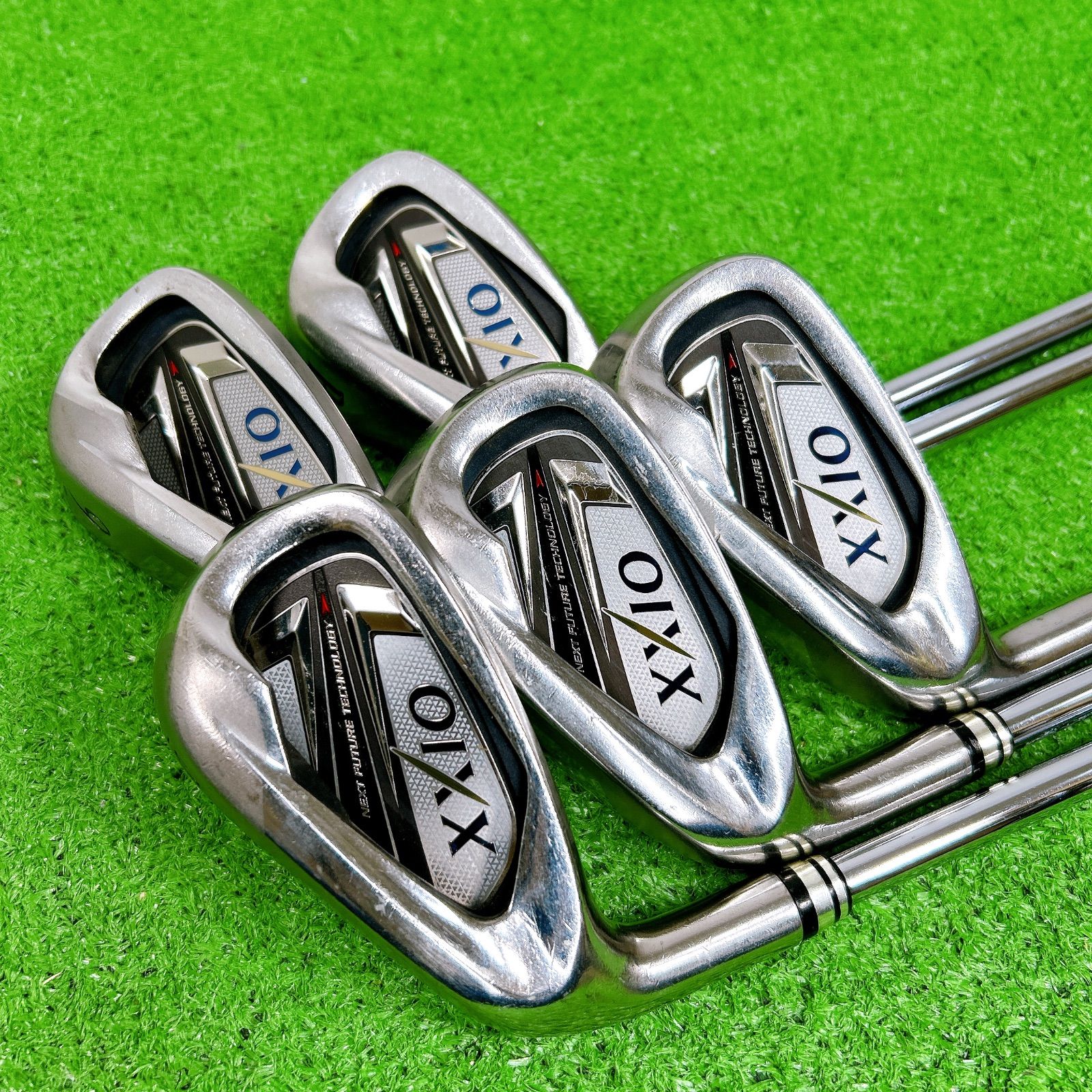 左利き レフティ】XXIO ゼクシオ 7代目 アイアンセット5本 S 初心者