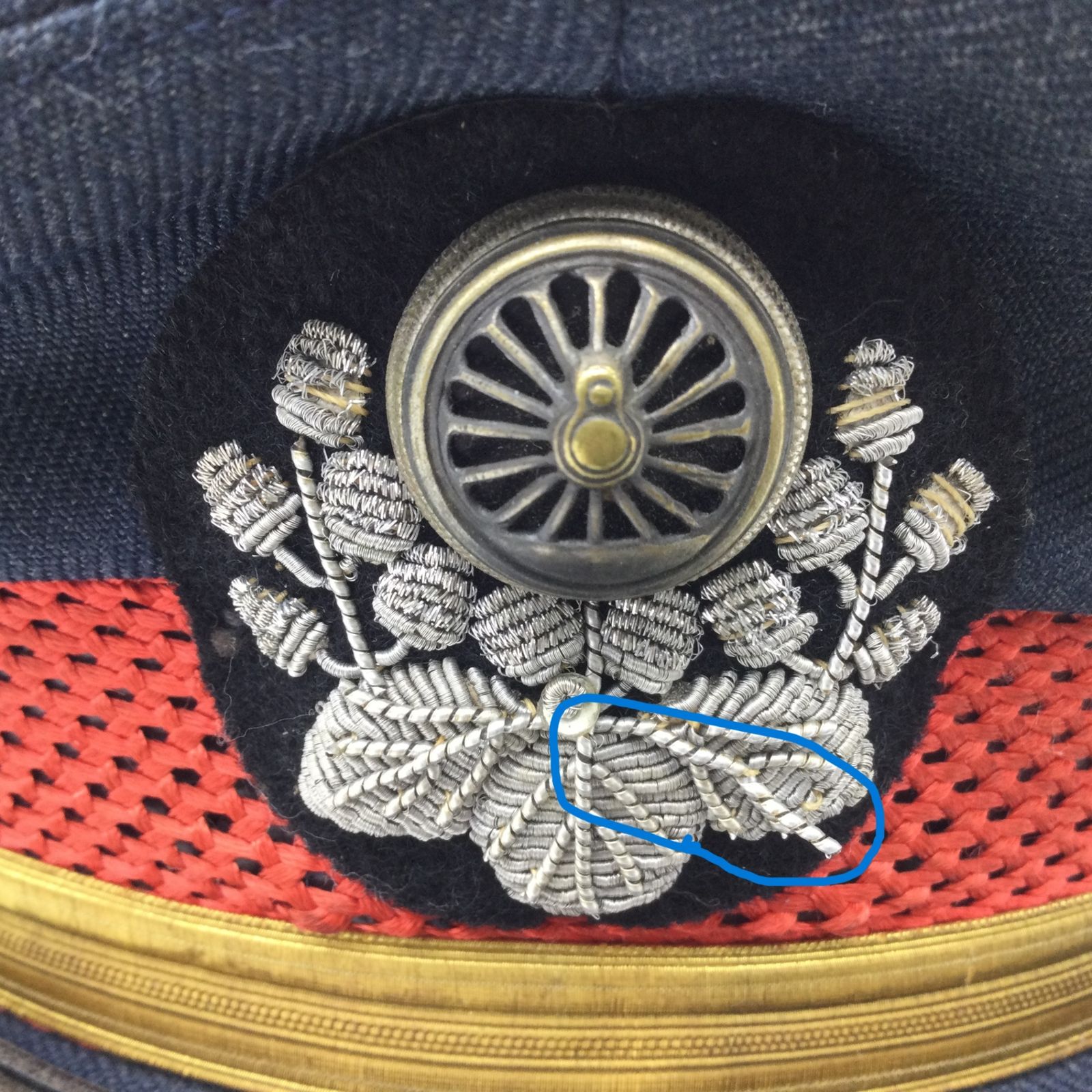 2008 【当時物】国鉄 帽子 2号形 日本国有鉄道 制帽 鉄道グッズ