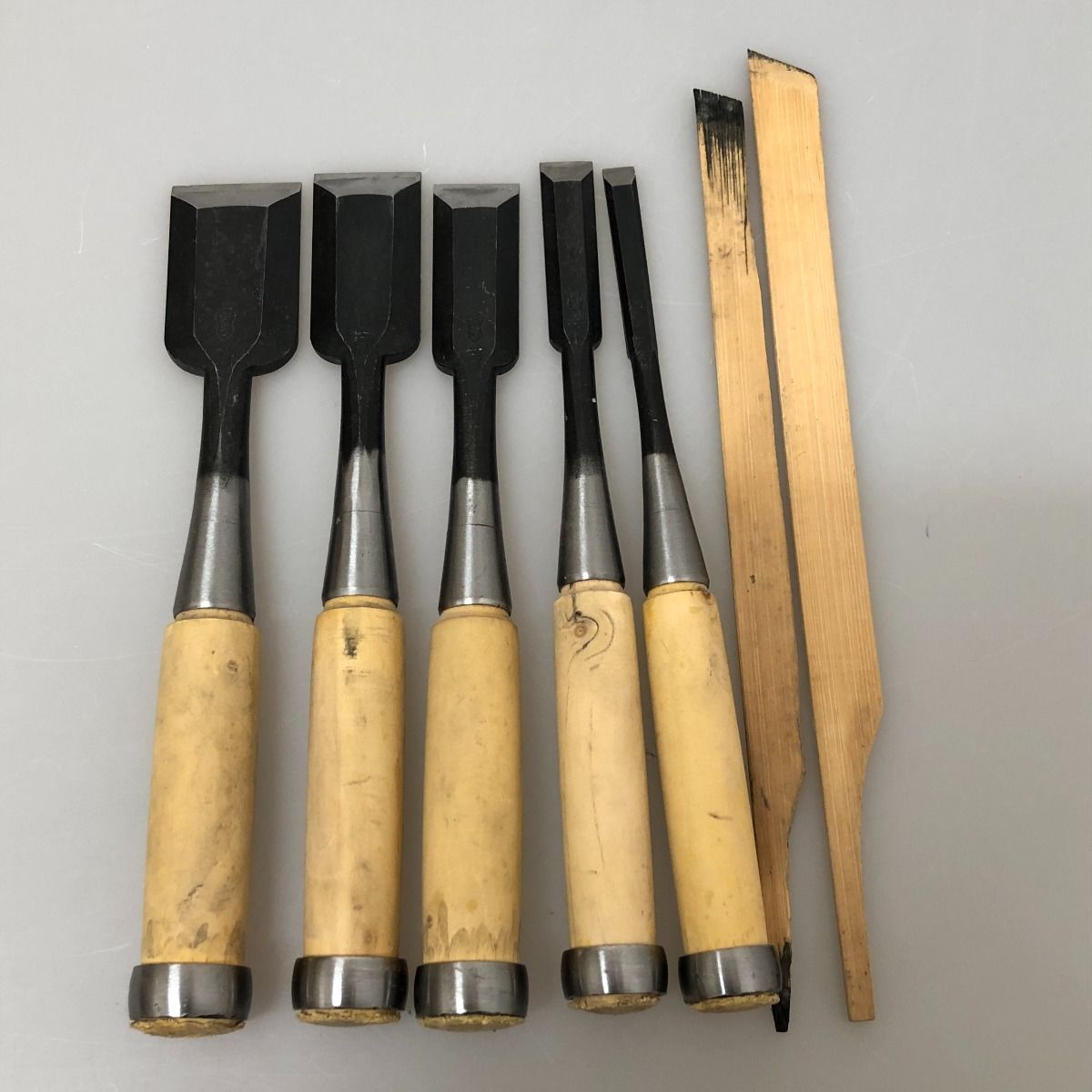 □□のみ勝 大工道具 ノミ 5本セット