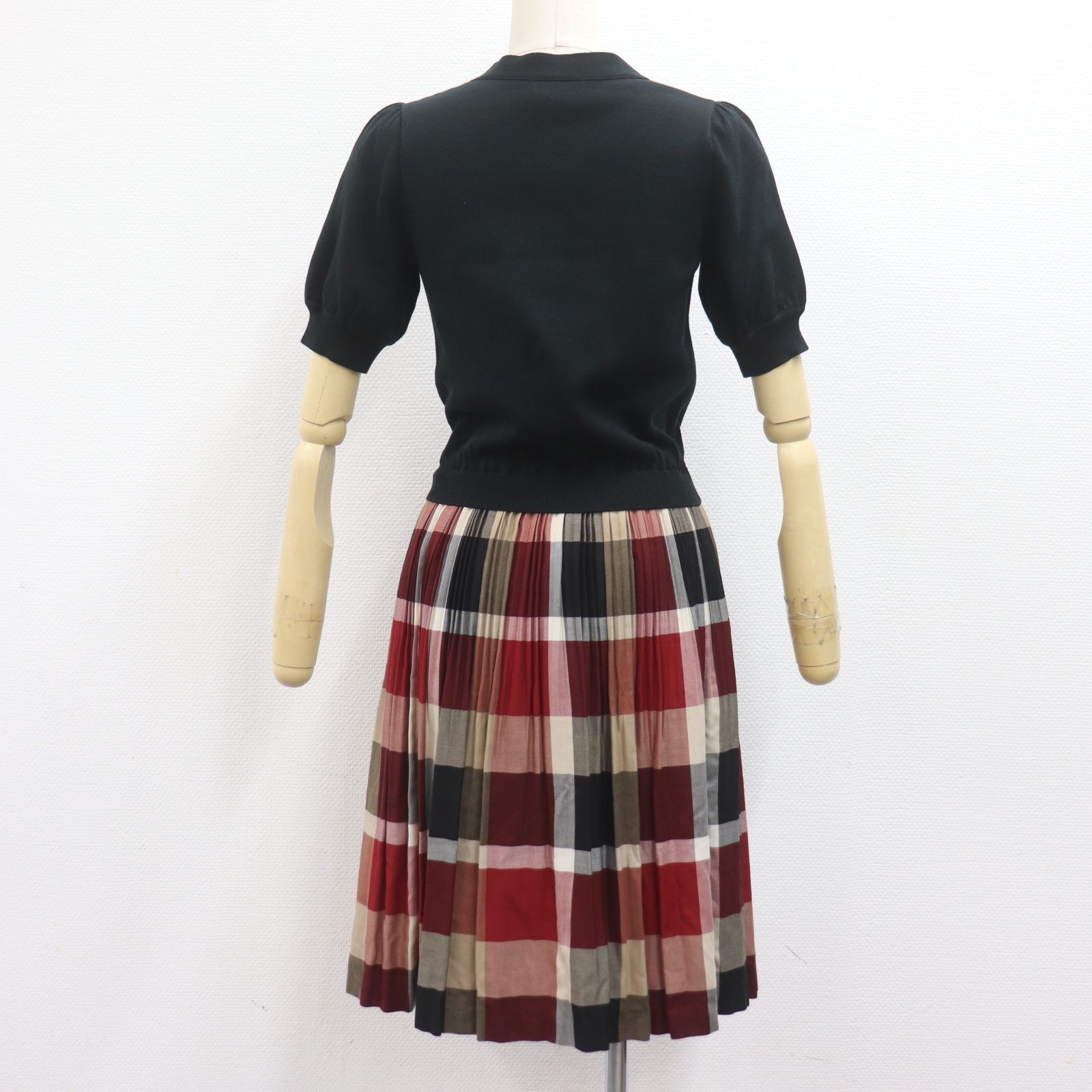 IT8TLG74MXVU 美品 BURBERRY バーバリー BLUE LABEL CRESTBRIDGE