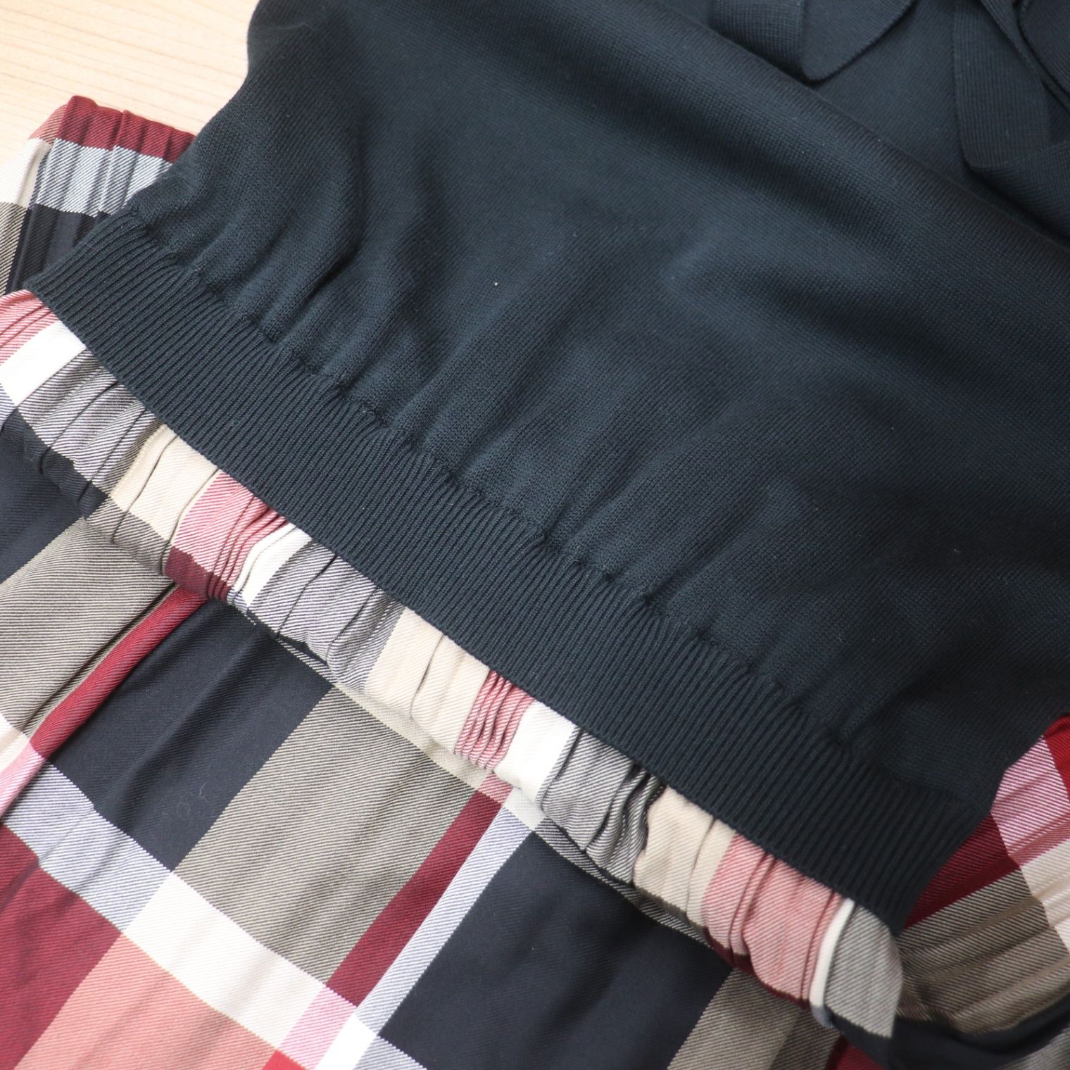 IT8TLG74MXVU 美品 BURBERRY バーバリー BLUE LABEL CRESTBRIDGE