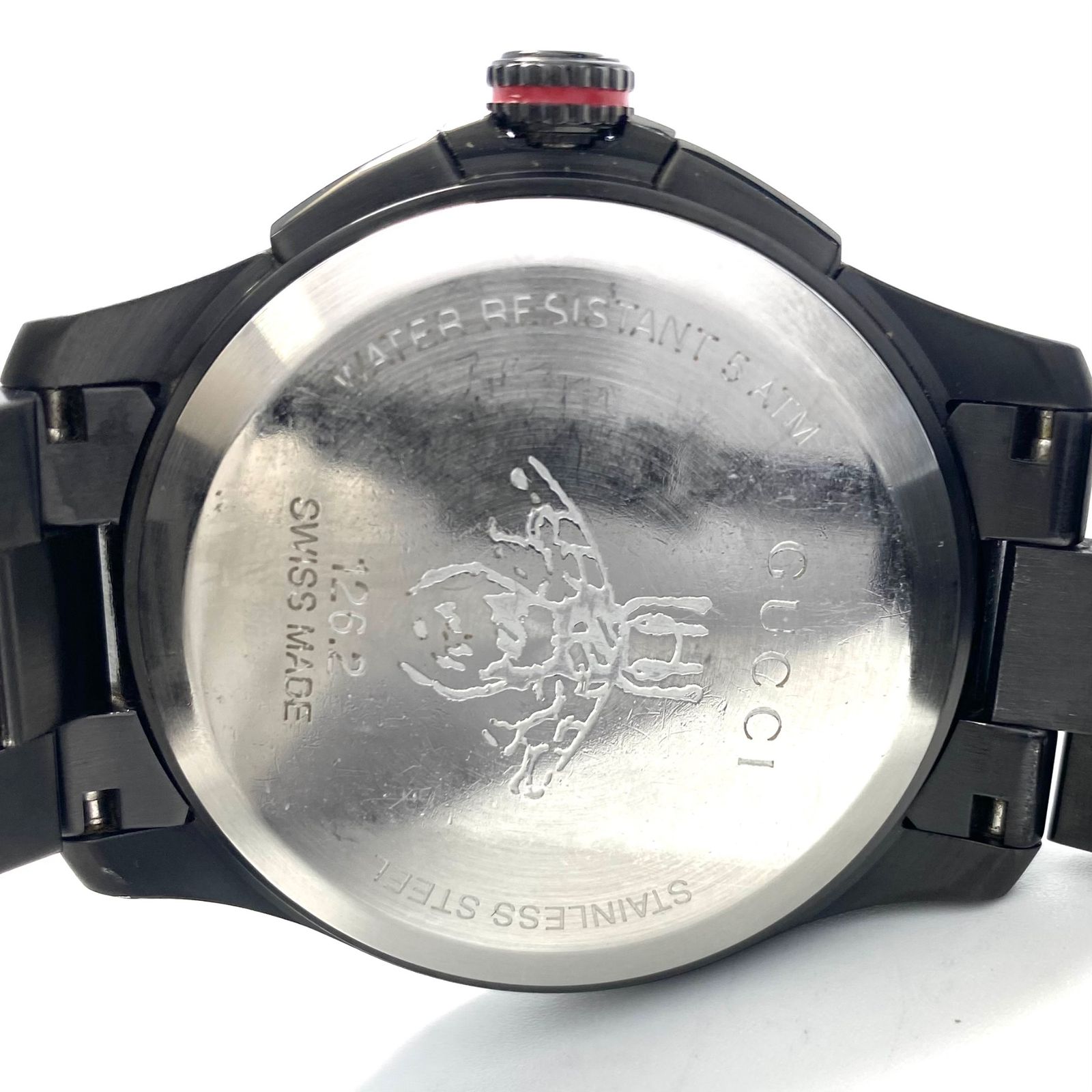美品】腕時計 メンズ グッチ GUCCI Gタイムレス 126.2 YA126270 ビー 