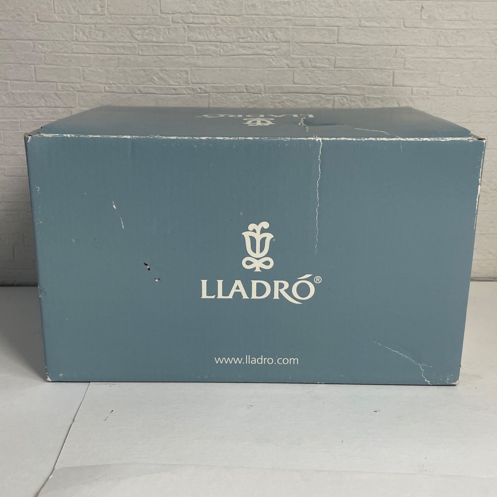 LLADRO リヤドロ 可愛いフルート 天使 フィギュリン 置物 箱付き