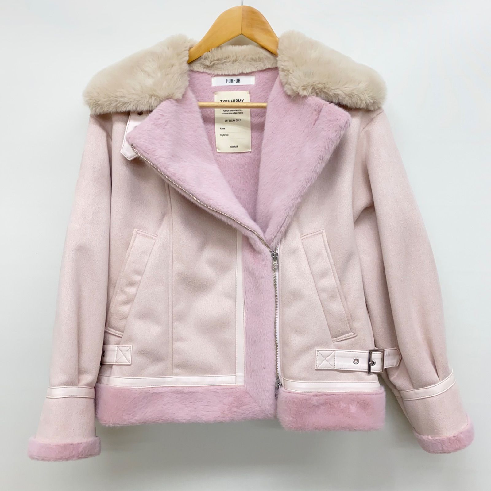 m5225 ファーファー FURFUR ボンバージャケット - メルカリ