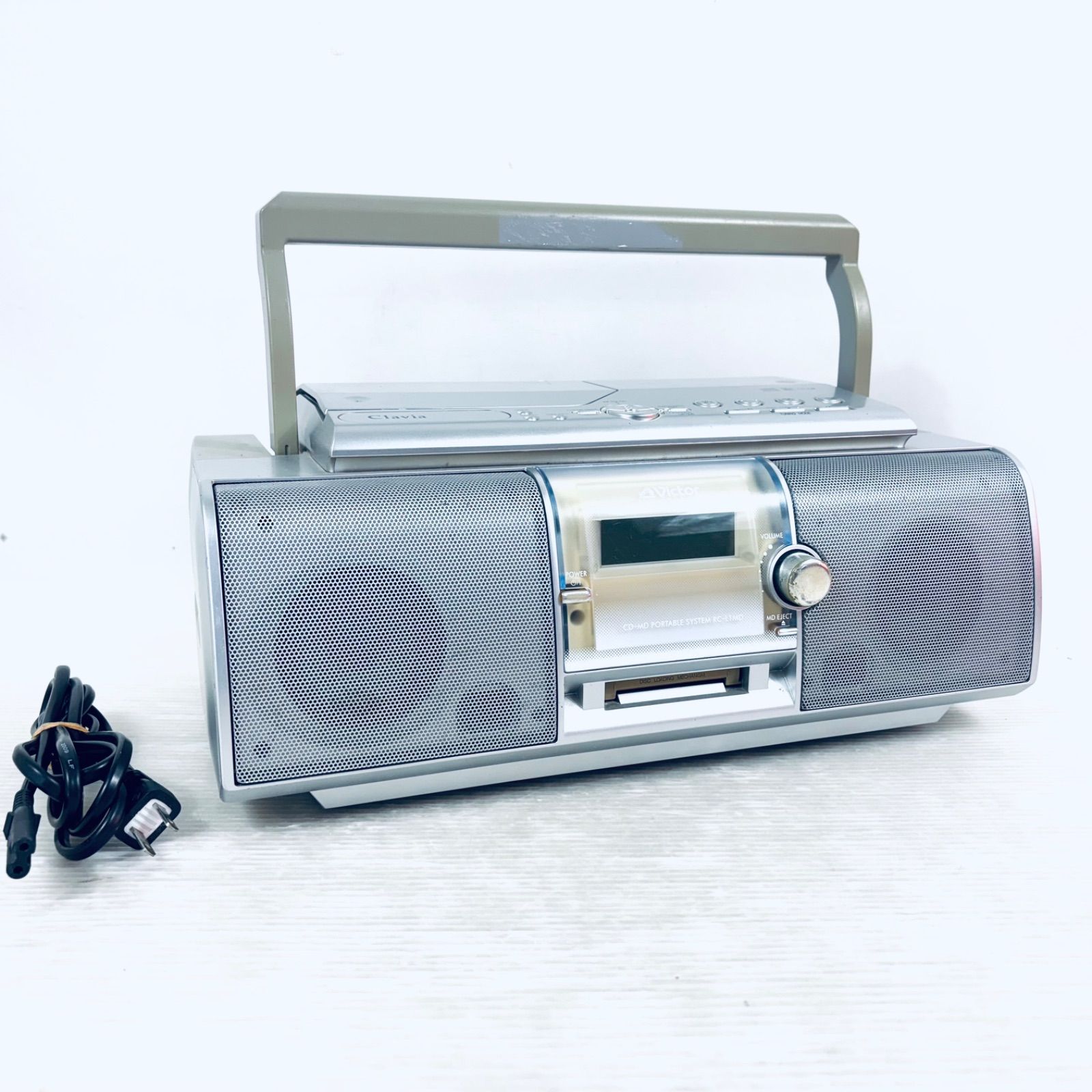 Victor ビクター CDMDポータブルシステム RC-L1MD シルバー - メルカリ
