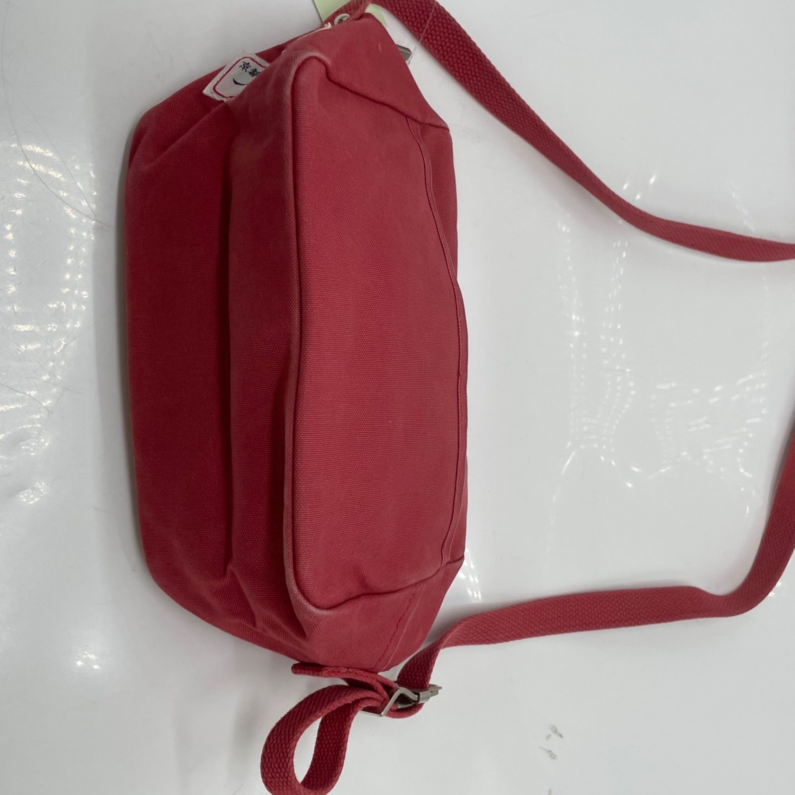 BN7693□一澤帆布 ショルダーバッグ キャンバス 帆布 スクエア型 