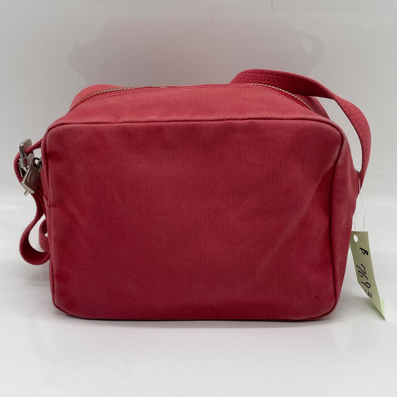 BN7693□一澤帆布 ショルダーバッグ キャンバス 帆布 スクエア型 