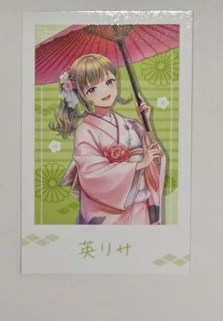 英リサ ぶいすぽっ！年末カウントダウン2024 チェキ風カードvol.2