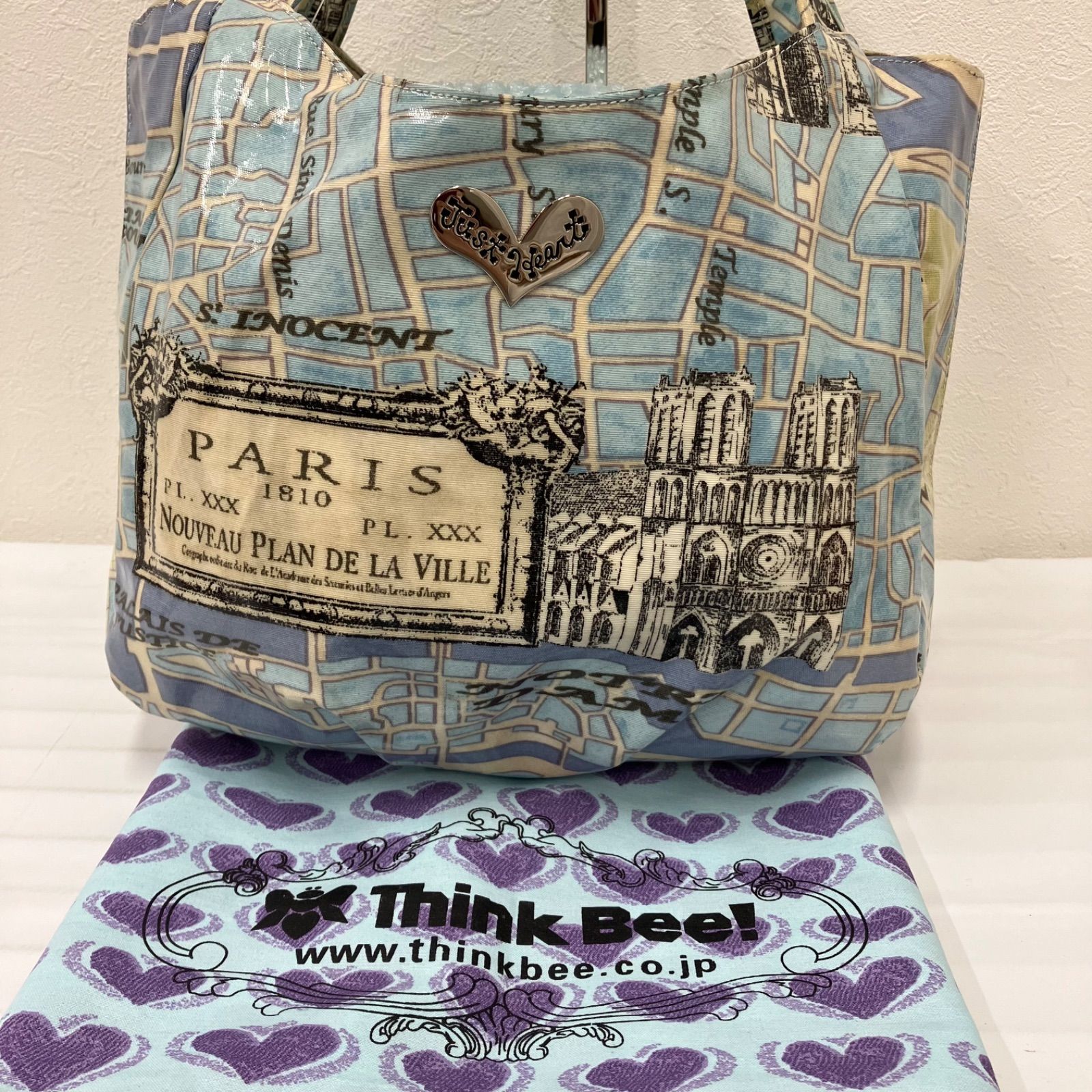 8995 Think Bee! シンクビー！ トートバッグ ハンドバッグ PVC 