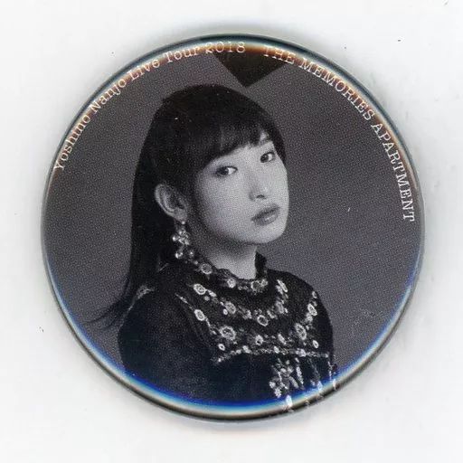 中古】バッジ・ピンズ(女性) 南條愛乃(モノクロ) トレーディング缶