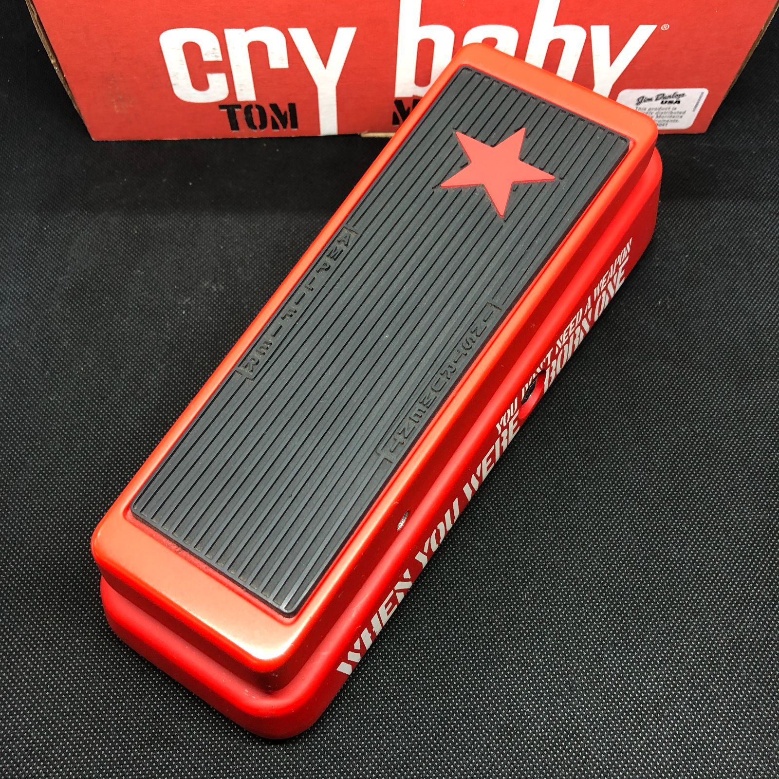 JIM Dunlop TBM95M Tom Morello Signature Cry Baby Wah AA23I433802