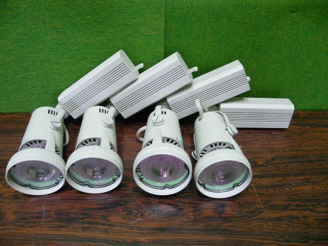 【岡村電産】配線ダクト専用スポットライト １２個セット 40W OED-3/N40A エコ之助 2014年製■青果・花・日配用■J-350 岡村電産】配線ダクト専用スポットライト 4個セット 40W OED-3/N40A
