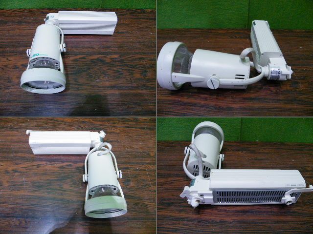 【岡村電産】配線ダクト専用スポットライト １２個セット 40W OED-3/N40A エコ之助 2014年製■青果・花・日配用■J-350 岡村電産】配線ダクト専用スポットライト 4個セット 40W OED-3/N40A