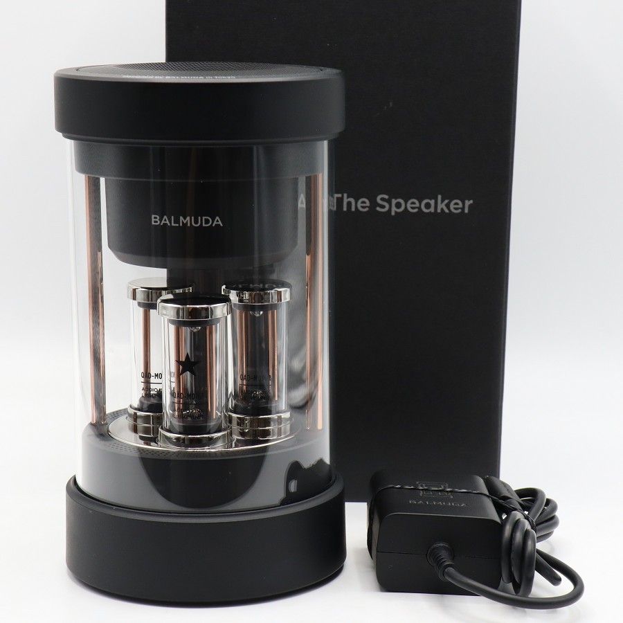 美品】BALMUDA The Speaker M01A-BK ブラック バルミューダ ザ
