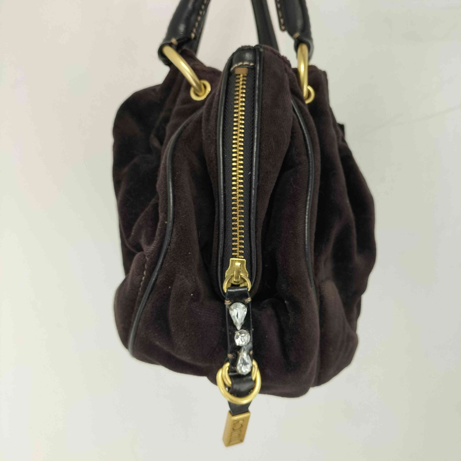 ジューシークチュール JUICY COUTURE 00S ハイビスカス ベロアロゴ