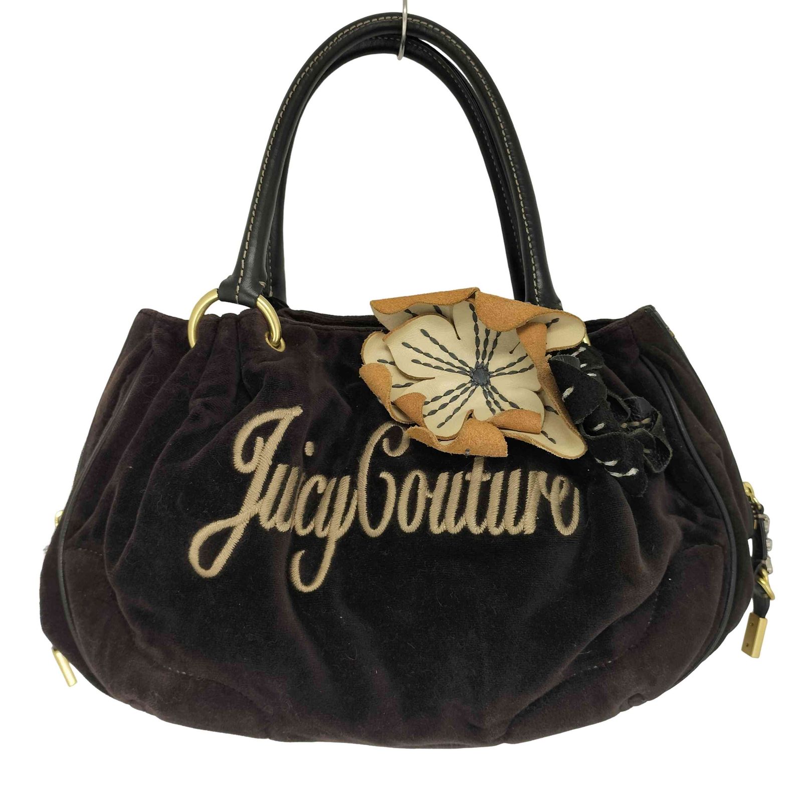 ジューシークチュール JUICY COUTURE 00S ハイビスカス ベロアロゴ