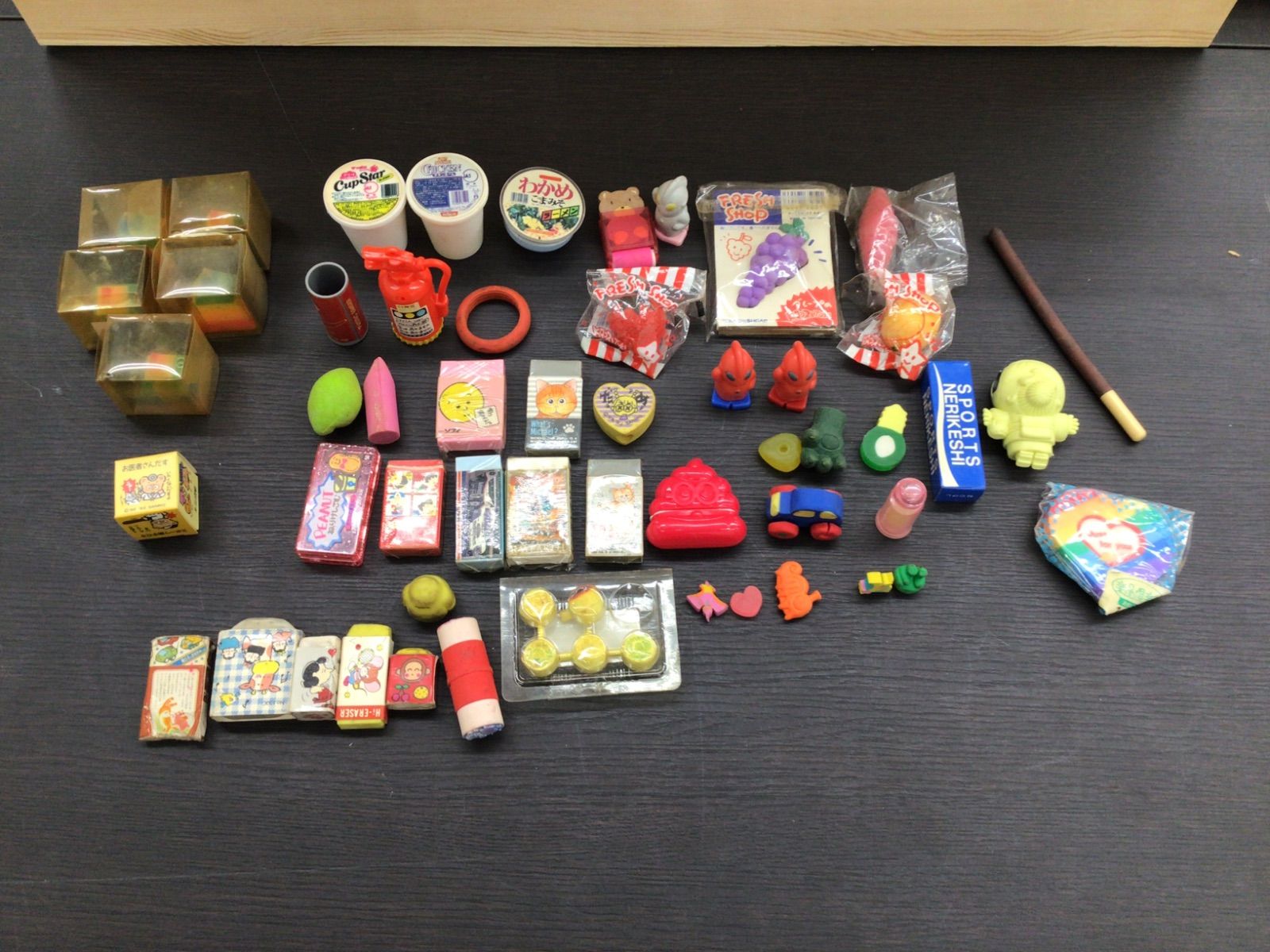 中古・現状品】おもしろ消しゴム レトロ おもしろ玩具 K-267 - メルカリ