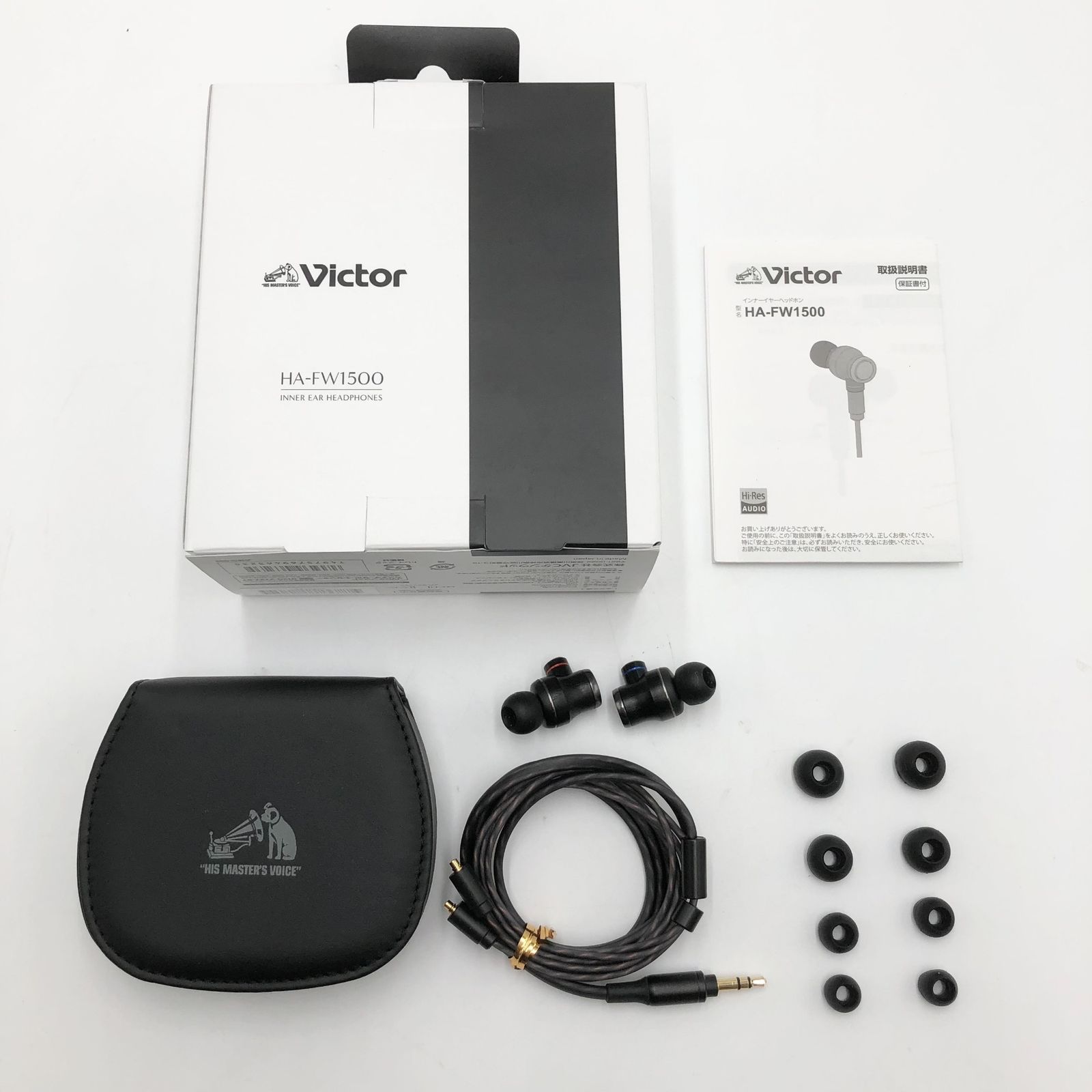 JVCケンウッド Victor JVC HA-FW1500 WOODシリーズ 密閉型イヤホン リ