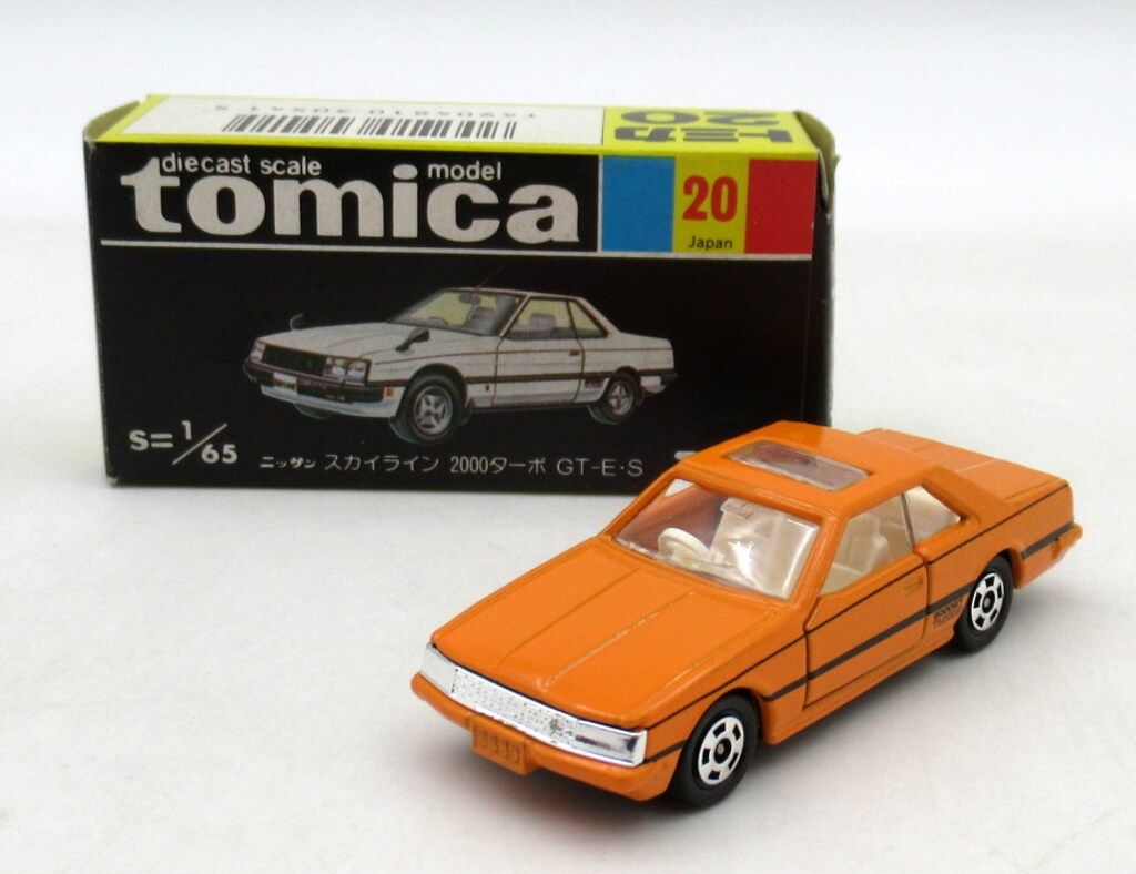 トミー トミカ/黒箱日本製 日産スカイライン2000ターボGT-E・S