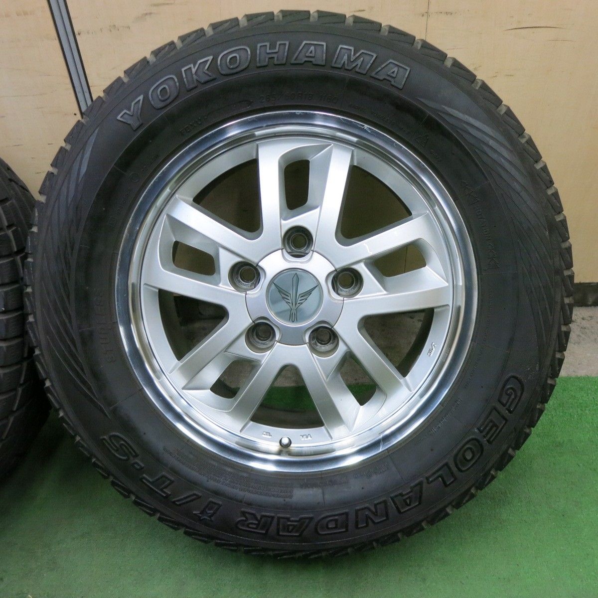4本価格☆Lehrmeister ロードスポーク WR 285/60R18 スタッドレス 