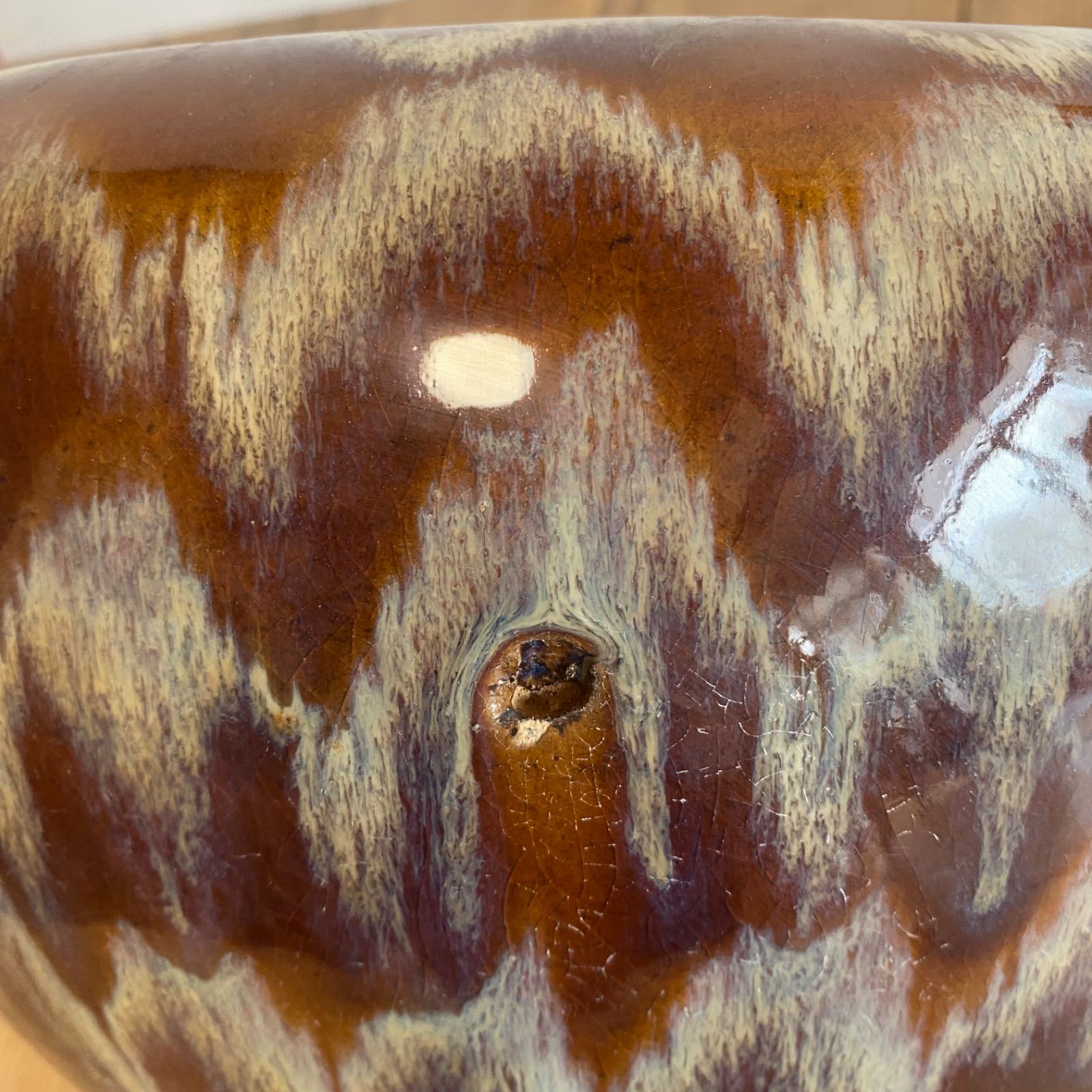 アンティーク 陶器 火鉢 鉢カバー メダカ鉢 睡蓮鉢 植木鉢 y588 - メルカリ