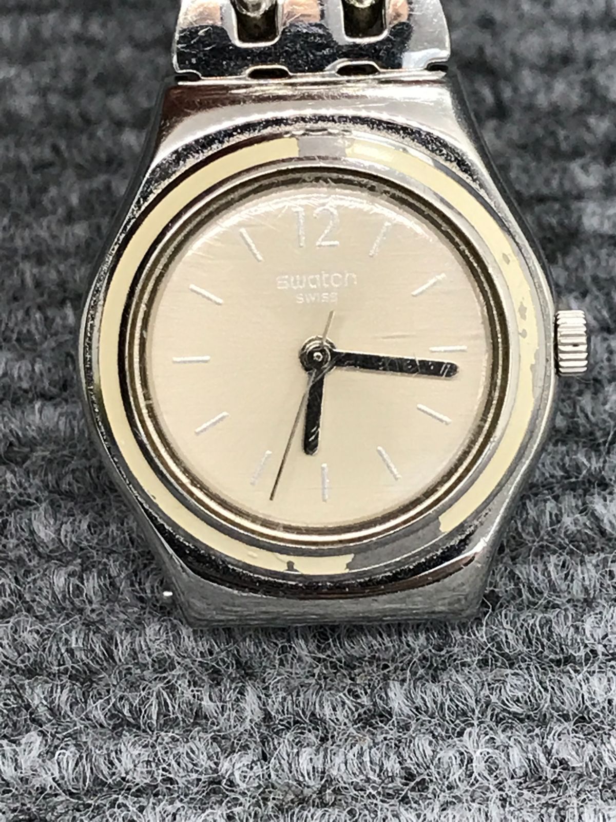 swatch Swatch 稼働 腕時計 スウォッチ 腕時計 稼働品 シルバー 4161 