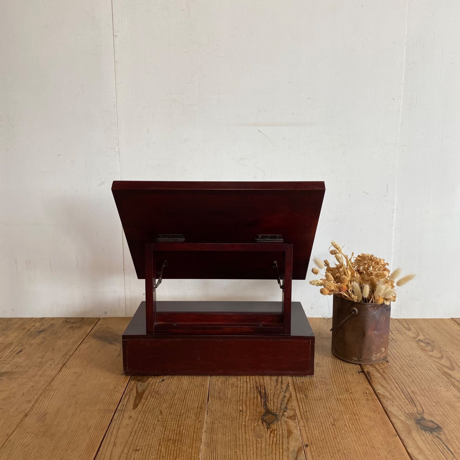 オールド カリモク karimoku 卓上 ドレッサー 鏡台 y591 - メルカリ