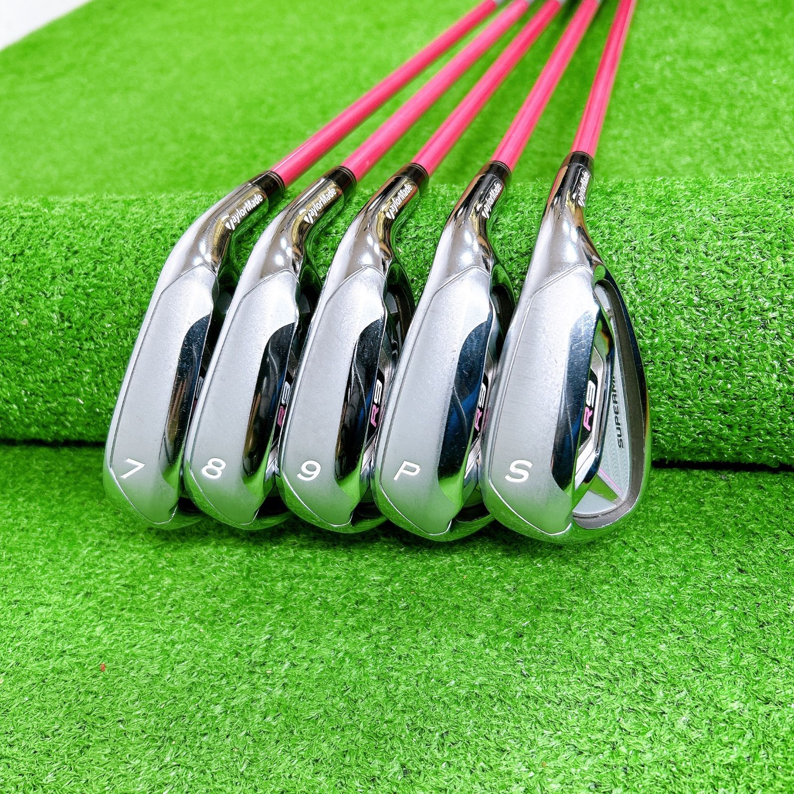 テーラーメイド R9 スーパーマックス レディースアイアン 5本 L 初心者