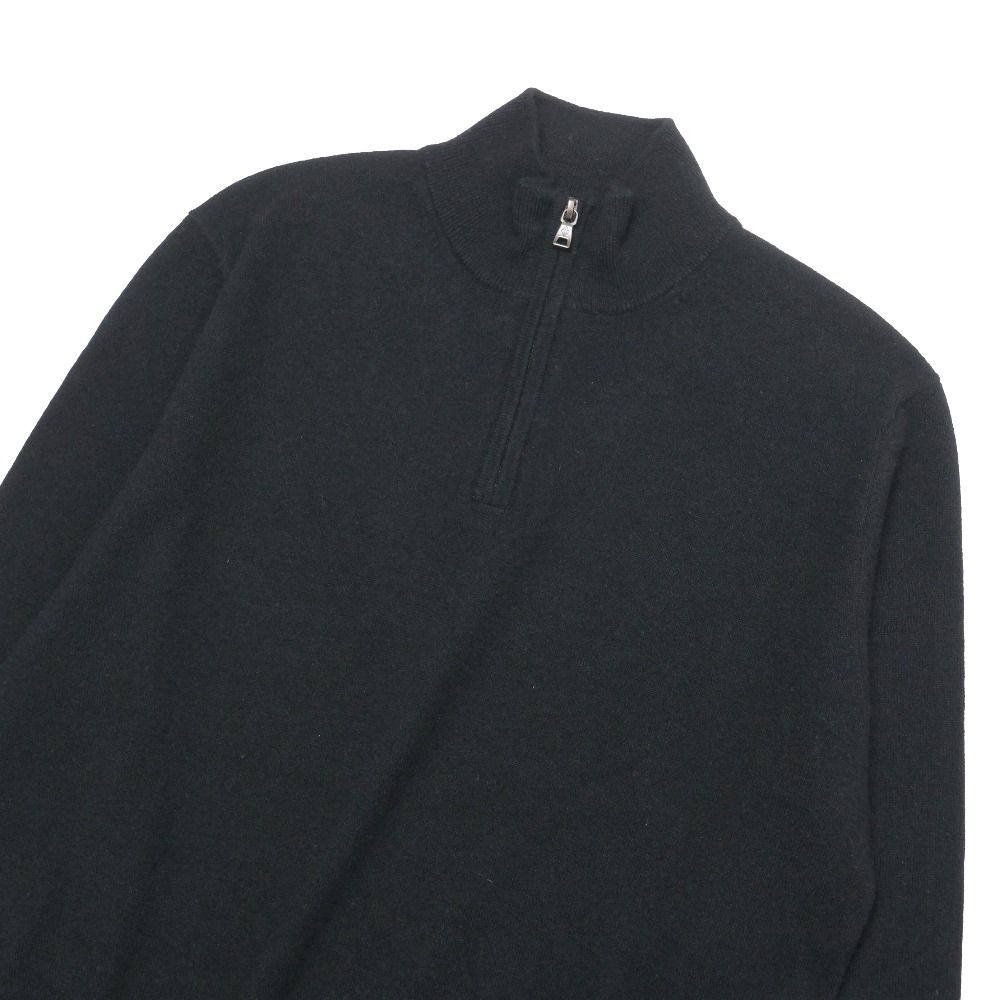 BALLANTYNE バランタイン ニット サイズ52 総カシミヤ ハーフジップ