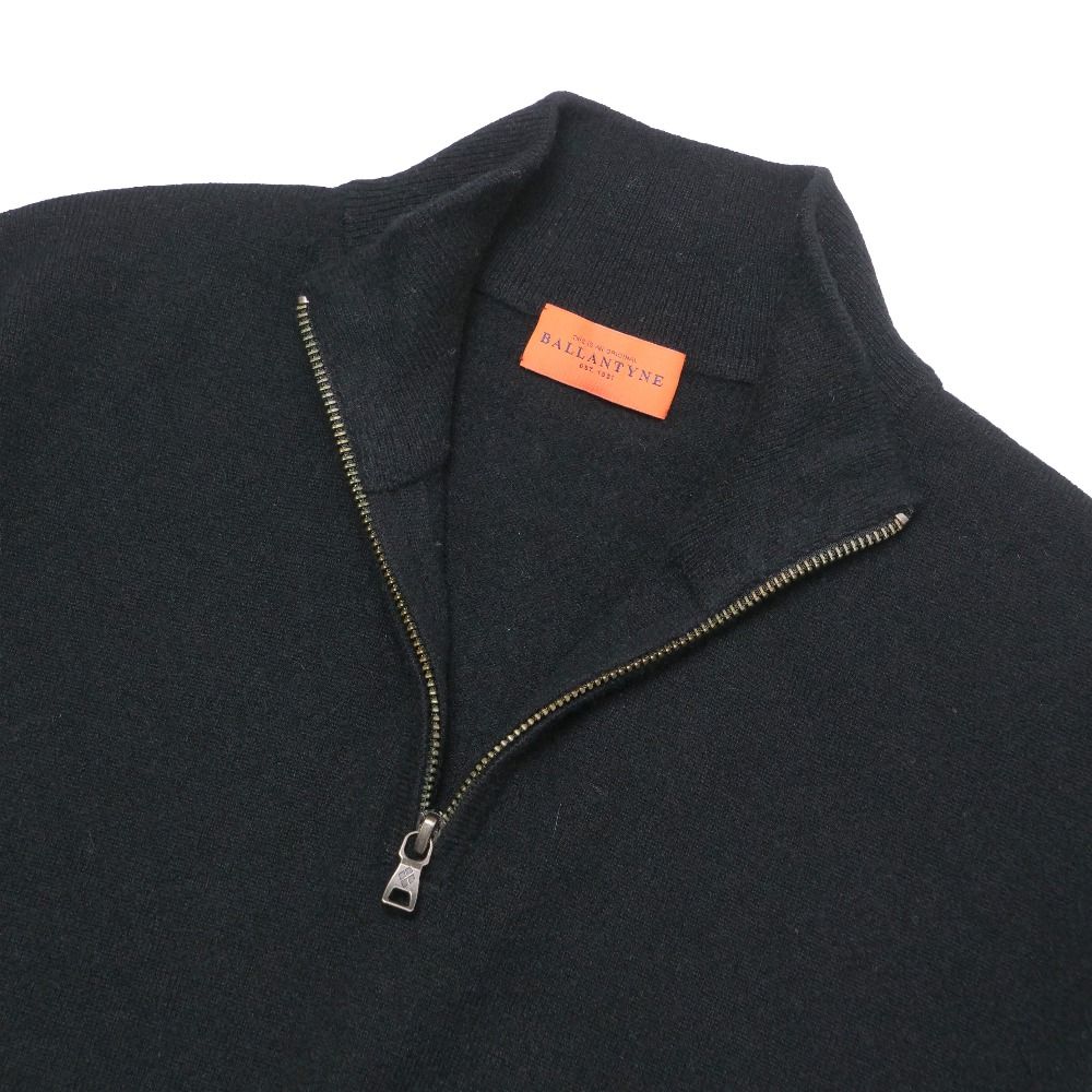 ballantyne バランタイン カシミヤ ニット ジャケット BALLANTYNE(バランタイン) アーガイルニットジャケット レッド×グレー