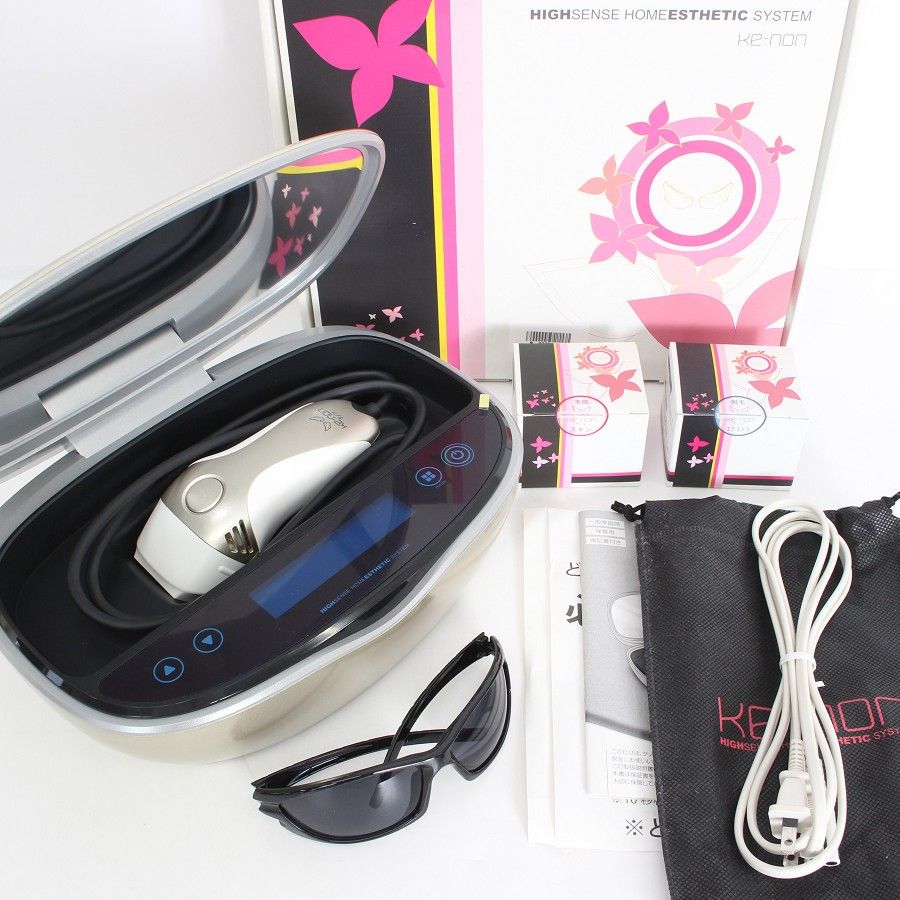 ケノン Ver.7.1＋エクストラカートリッジ付き ケノン Ver.7.1 カートリッジ3点 プレミアム+スキン+エクストラ 脱毛器